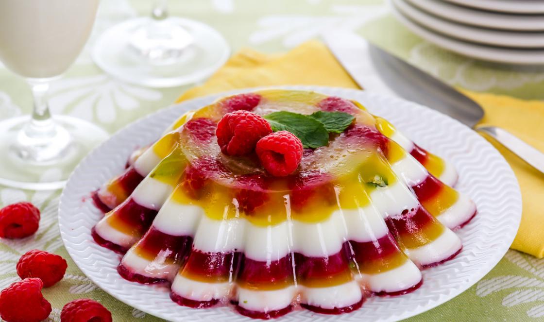 Желе с фруктами — оригинальные рецепты приготовления десертов