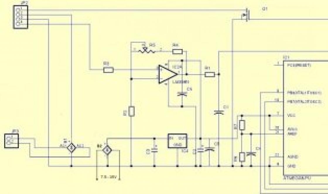 תחנת הלחמה מבוססת על תחנת הלחמה ATMega8A עשה זאת בעצמך על מיקרו-בקר